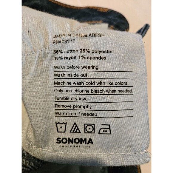 Sonoma Goods For Life Women's Medium Wash Bootcut Denim Jeans Size 6P - Picture 10 of 12